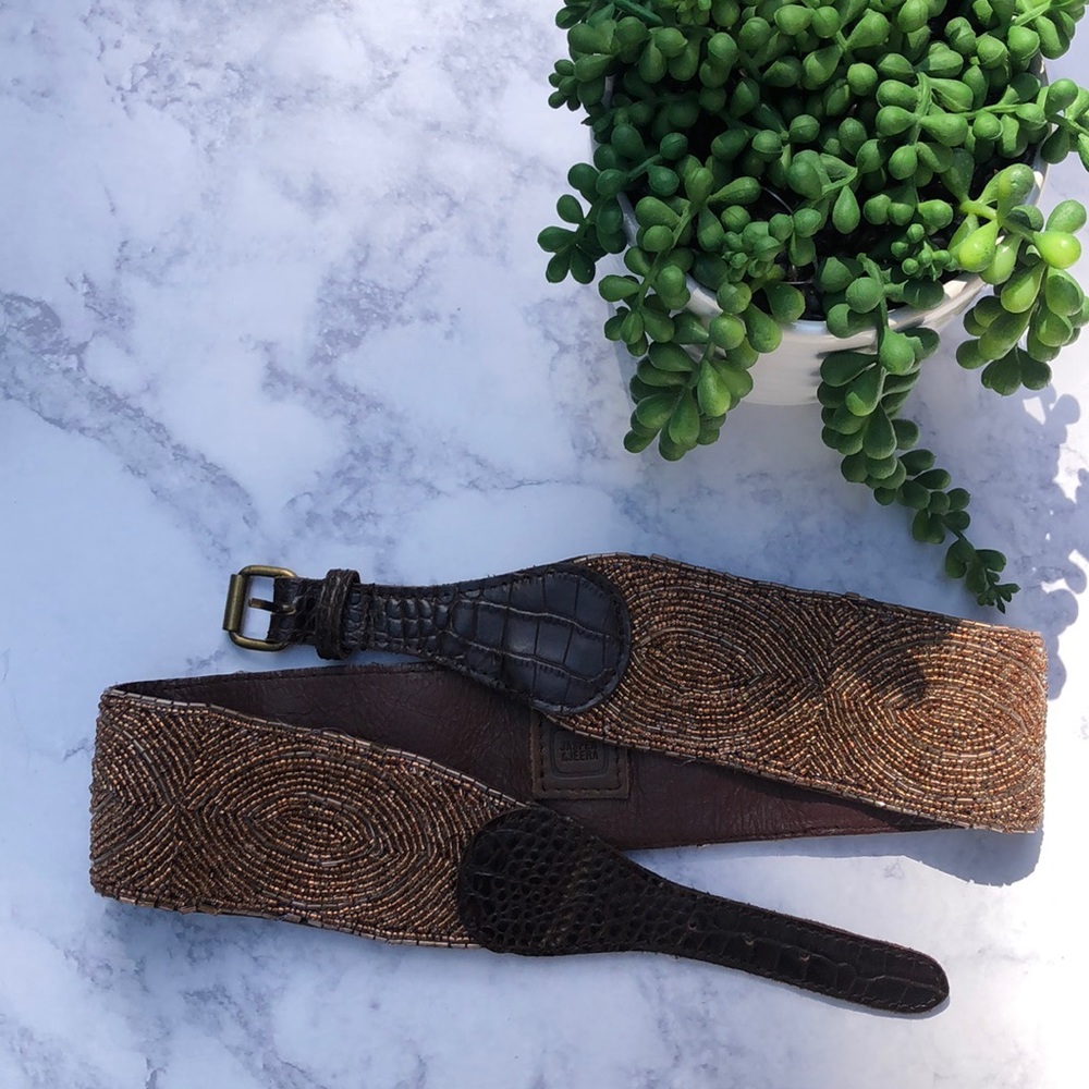 Beaded women’s belt